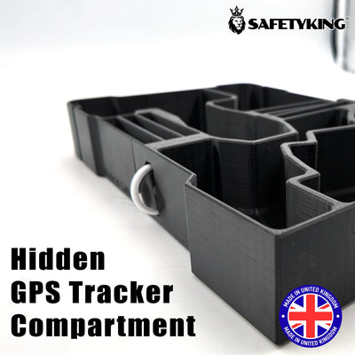 SAFETYKING® M12 Fuel 3" Compact Cut Off Tool Organizer Liner Compatible With Milwaukee Packout Compact Box (48-22-8435) Precision Rigid Insert for Organizer (Insert Only, Tools & Box Not Included)
